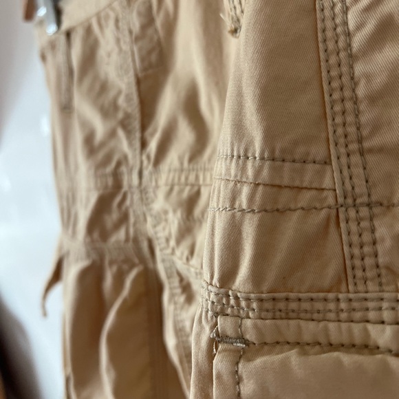 VTG 2000 Mavi cargo mini skirt Small embroidered pockets zip cowgirl grunge punk - Picture 14 of 17